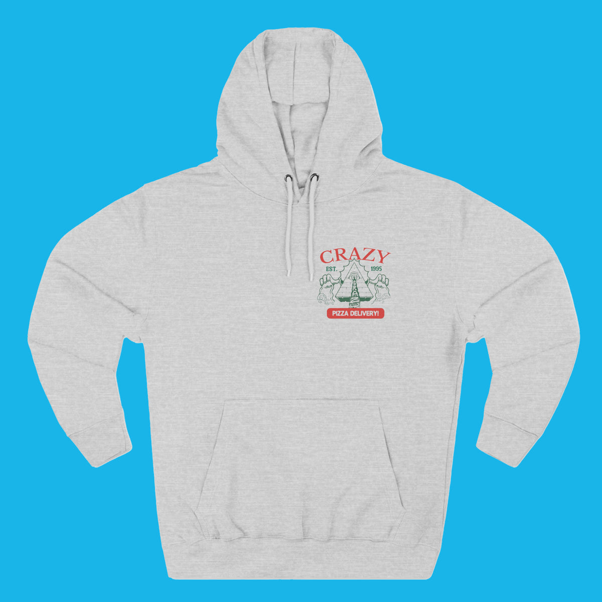 Crazy Pizza Delivery Hoodie – Mike Squires