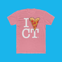 'I 🍕 CT' White Logo T-Shirt