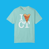 'I 🍕 CT' White Logo T-Shirt