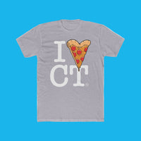 'I 🍕 CT' White Logo T-Shirt