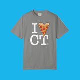 'I 🍕 CT' White Logo T-Shirt
