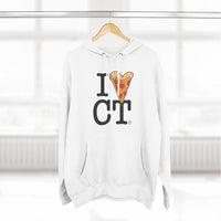 'I 🍕 CT' Black Logo Hoodie