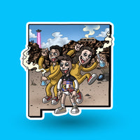 The 50 States Project - New Mexico Sticker