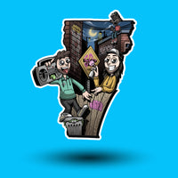 The 50 States Project - Vermont Sticker