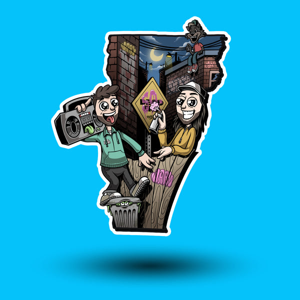 The 50 States Project - Vermont Sticker